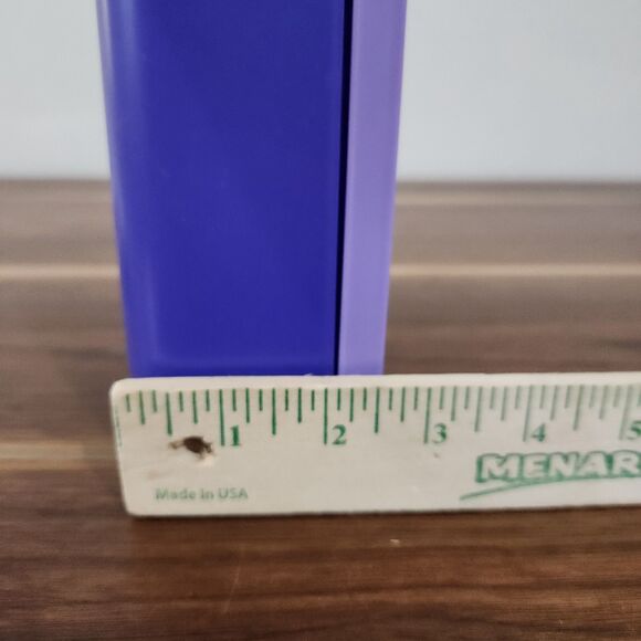 Omie Box Insulated Bento Lunch Box Leakproof Thermos Food Jar Purple - Picture 8 of 8